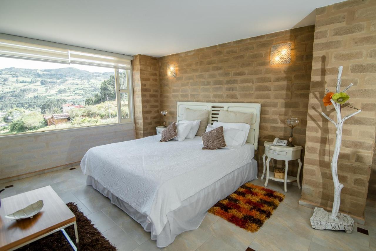 Bella Tierra Hotel Boutique Tibasosa Dış mekan fotoğraf