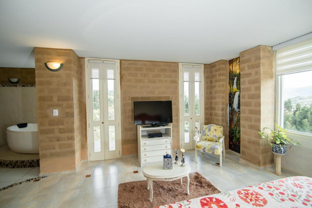 Bella Tierra Hotel Boutique Tibasosa Dış mekan fotoğraf