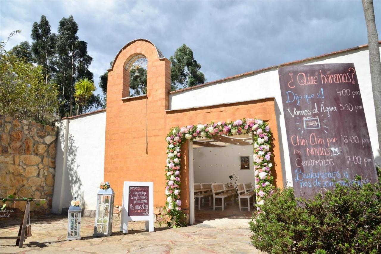 Bella Tierra Hotel Boutique Tibasosa Dış mekan fotoğraf